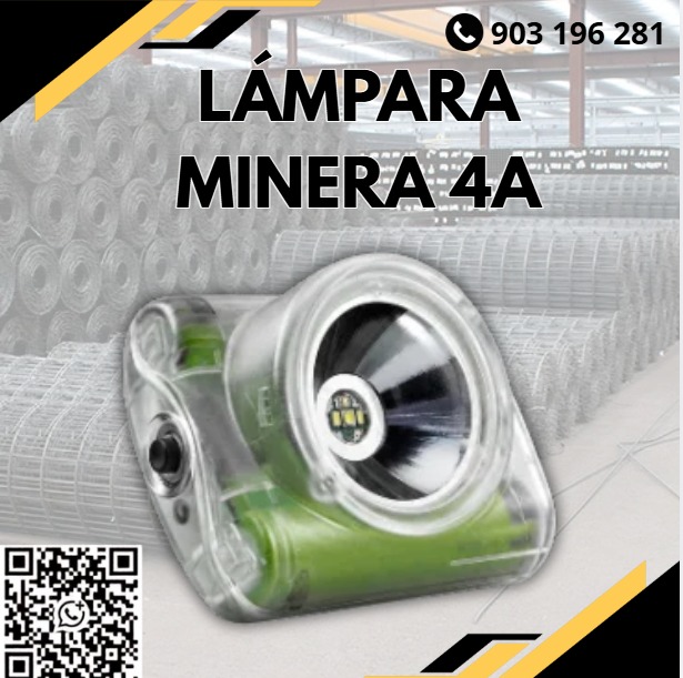 Servicio de cotización para lámparas mineras de litio